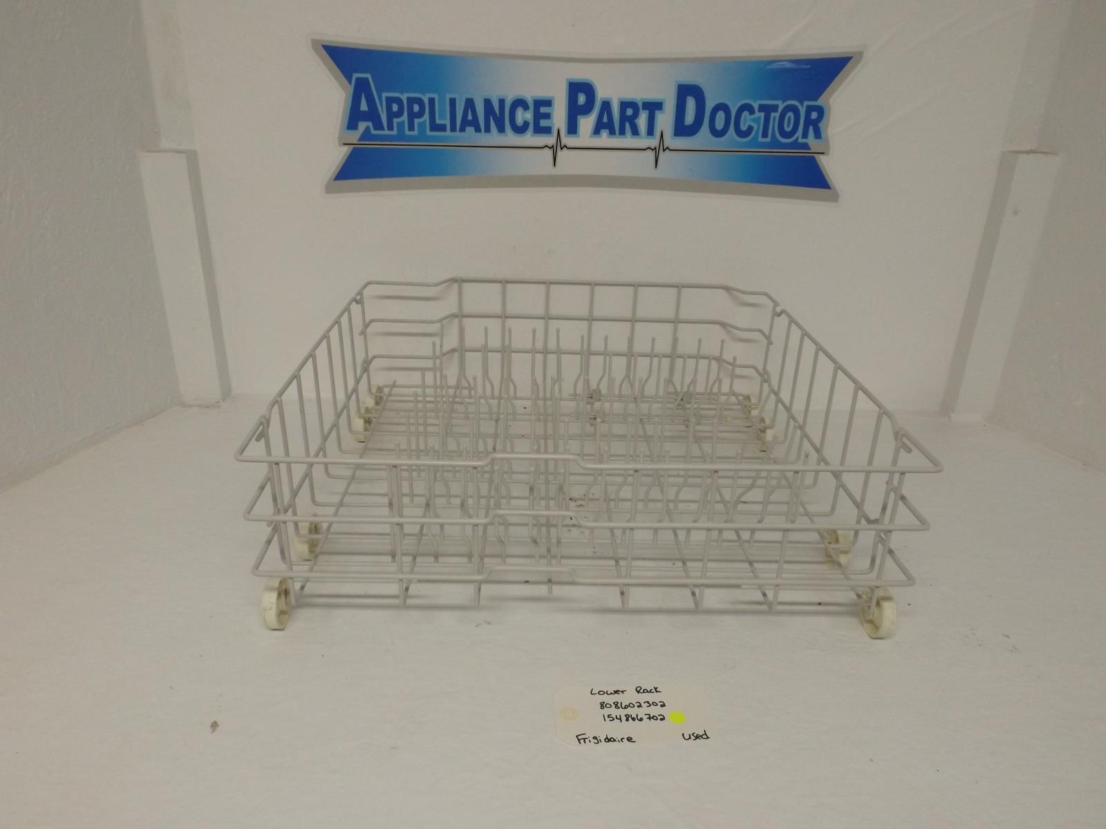 Frigidaire Dishwasher 808602302 154866702 Lower Rack Used Frigidaire Dishwasher 808602302 154866702 Lower Rack Used